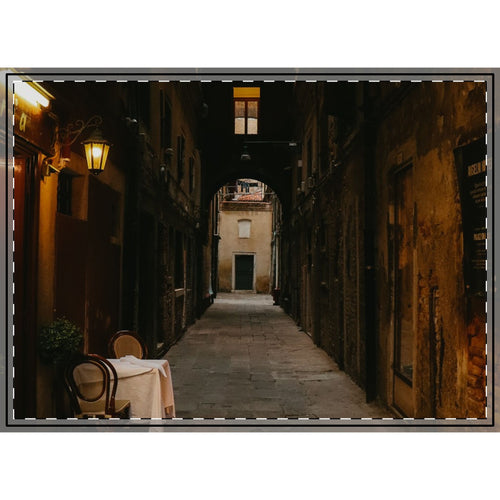 A dinner table